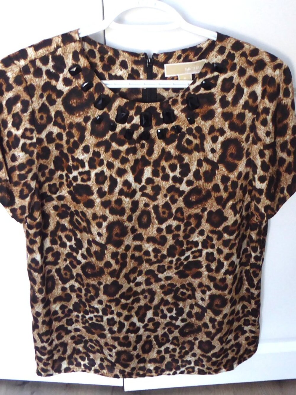 Michael Kors Animal Print Blouse